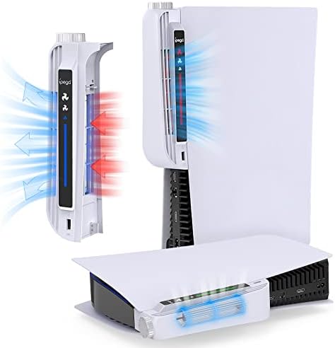 Обновен вентилатор за охлаждане за PS5 Digital & Disc Edition, Ефективна Центробежная система за охлаждане на вентилатора за охлаждане