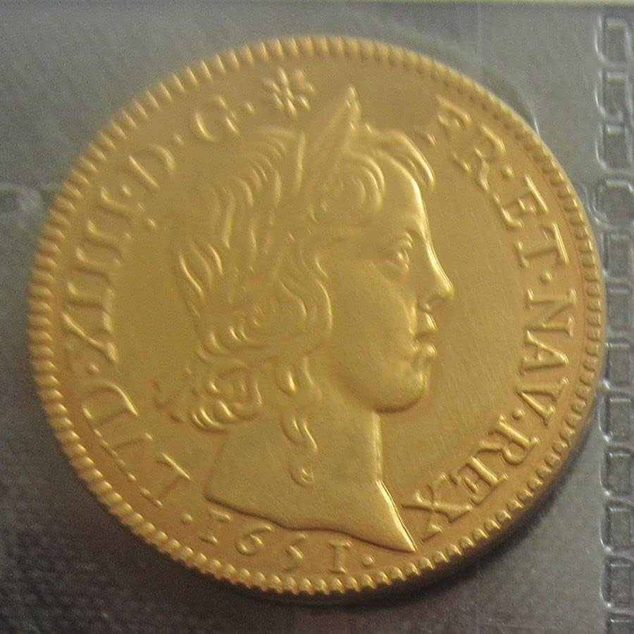 1651 Френска Чуждестранна Копие Златни Възпоменателни монети
