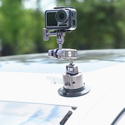 Определяне на присоске за автомобилна камера IMT 3 с винтове 1/4 и 3/8, Быстроразъемный Помпа, Планина за автомобилна камера, Съвместими с Мобилен телефон, Екшън камера