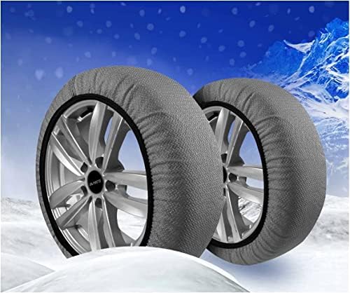 Зимни чорапи за автомобилни гуми Премиум-клас с Текстилни Вериги за сняг серия ExtraPro За Chevy Equinox (X-Large)