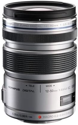 Обектив Olympus M. Zuiko Digital ED 12-50mm F3.5-6.3 EZ за фотоапарати Micro Four Thirds (сребрист)