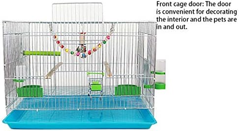 Стоки за домашни любимци Tyoo Bird Cage е Подходяща за малки птици, използвани като гнездо за пощенски гълъби, Подходящи за повечето Събрани и обелени птичи клетки