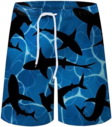 Мъжки къси панталони MIASHUI, Мъжки Летни Плажни Шорти с принтом, Ежедневни Свободни Модни Шорти, Свободни Стръмни и къси Панталони