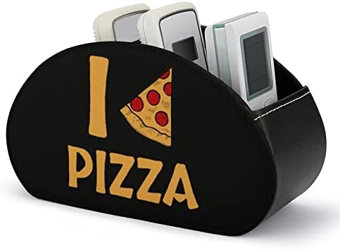 I Love Pizza Печатни дистанционно управление за телевизор Органайзер Кутия Държачи За Управление Изкуствена Кожа Контейнер За Съхранение