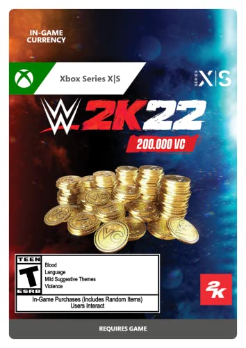 WWE 2K22: 200 000 виртуална валута - Xbox Series X | S [Цифров код]