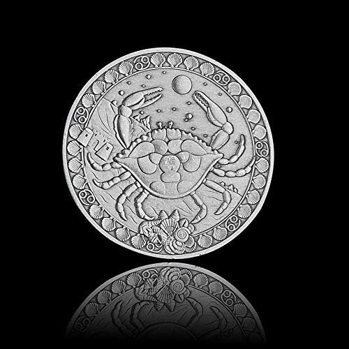 2020 Зодиак, Събиране на Монети с Релефни изображения на Зодиака, Копие на Възпоменателни Монети, Подаръци, Занаяти, Сувенири, Декорация