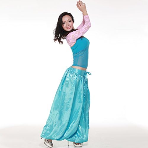 МУНАФИ Танц на Корема Арабски Фантазия Сатенени Панталони