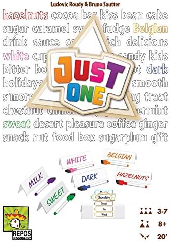 Just One Party Game (Бялата кутия) | Кооперативна игра за възрастни и деца | Забавни игри за семейна игра вечери | на Възраст от 8 години нагоре | 3-7 играчи | Средно време на игра