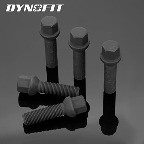 dynofit 14x1,5 по-Дълги Болтове за джанти тампони, 20 парчета Джолан 45 mm/Шаровое Седалка, височина 69 мм, Послепродажные Шипове