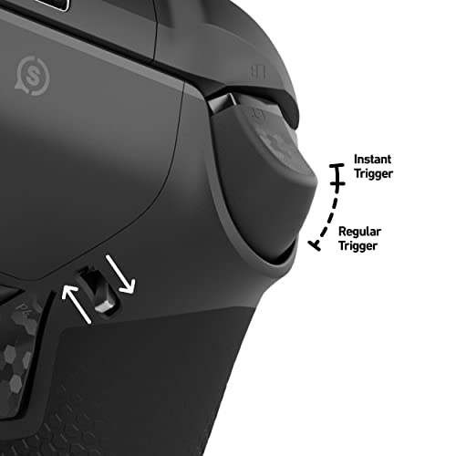 Потребителски безжичен контролер на производителността на SCUF Instinct Pro Black Series за Xbox X | S, Xbox One, персонални КОМПЮТРИ