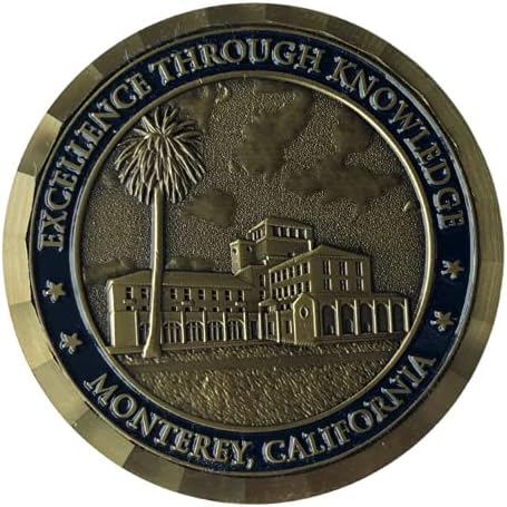 Военно-Морската школа за следдипломна образование на ВМС на САЩ NPS Монтерей, Калифорния Challenge Coin