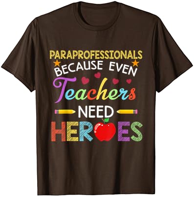 Парапрофессионалы, Защото Дори Учителите се Нуждаят от Тениски с Героите на