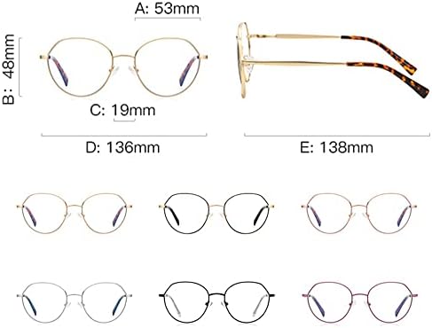 Квадратни Очила за четене RESVIO за Жените В Мъжки Метална Рамка Реколта Ридеры Златна Костенурка