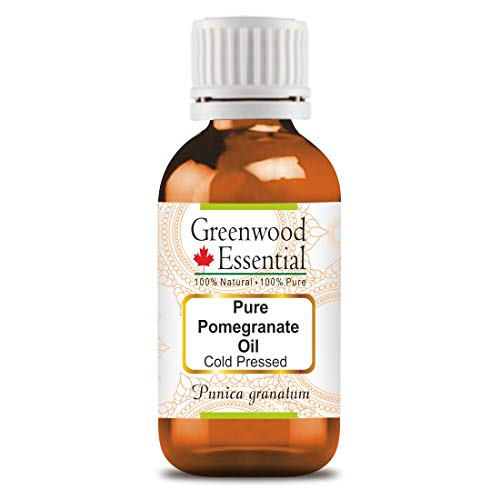 Етерично масло от нар Greenwood Pure (Punica granatum) е Натурално Терапевтичен клас, Студено пресовано за лична хигиена, 5 мл (0,16 грама)