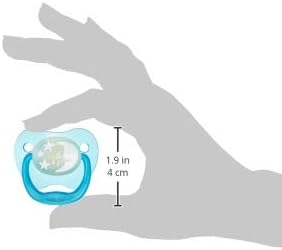 Търговска марка - Залъгалка за новородено, Мама Мечка, светещ в тъмното, етап 1 (0-6 м), без бисфенол А, в различни цветове (опаковка