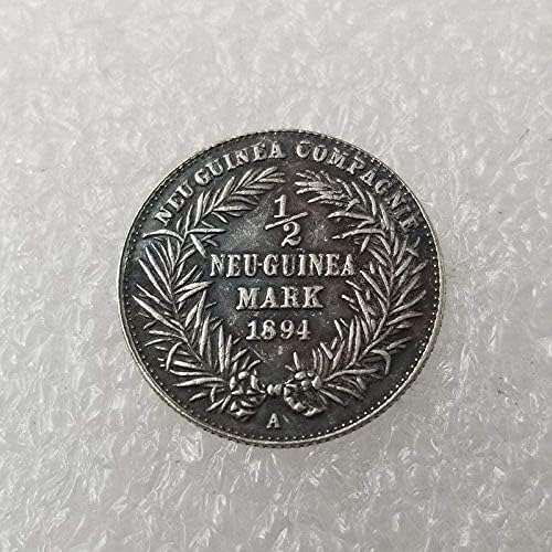 Старинни Занаяти 1894 Немски Сребърен Долар Възпоменателна Монета Сребърна Монета 183
