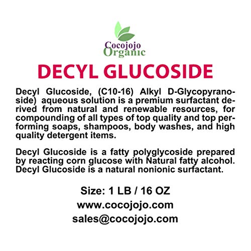 Естествен сърфактант Децил Глюкозид - 16 грама - Естествен, растителен произход, без ГМО, биоразлагаемое - За рецептурите и самостоятелно