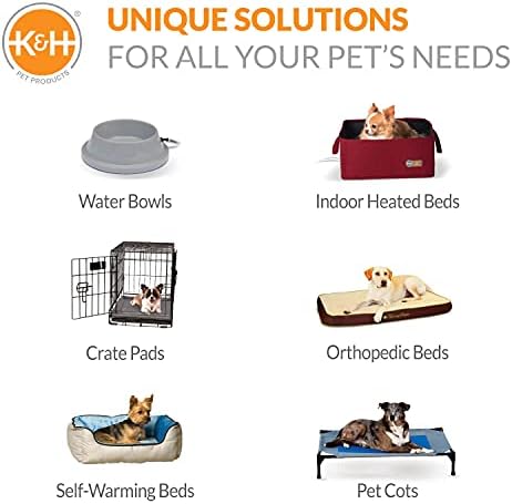 K & H PET PRODUCTS Навес за легла за домашни любимци за Повдигнатите Улични легла за кучета, Навес за чадър от слънцето за кучета