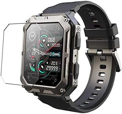 Защитно фолио за екрана Puccy 3 бр., съвместима с LEMFO SIEMENS С20 PRO 1,83 smartwatch Smart Watch Защитно фолио от TPU (не от
