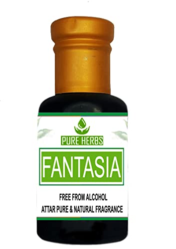 Аромат на Pure Herbs FANTASIA ATTAR Без Алкохол За мъже, Подходящ за специални случаи, партита и ежедневна употреба 5 мл