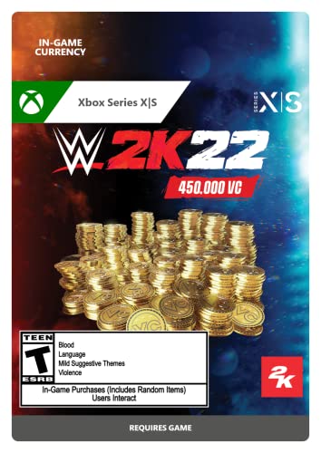 WWE 2K22: 75 000 виртуална валута - Xbox Series X | S [Цифров код]