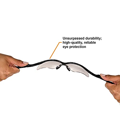 Защитни очила KleenGuard™ V30 Nemesis™ (25679) с противотуманным покритие KleenVision™, прозрачни лещи, черни рамки, унисекс за