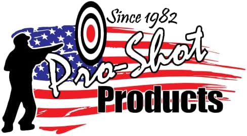 Pro Shot Products .270-.38 Калибър, 2-Инчов Петна RD. 500 Броя, Бял