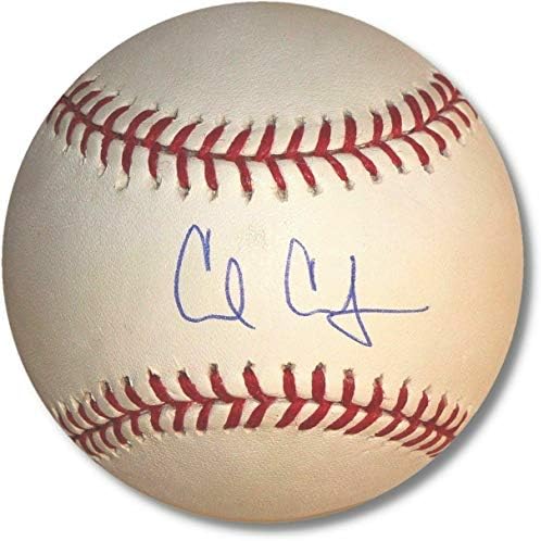 Карл Крофърд Подписа Автограф в Мейджър лийг бейзбол Лос Анджелис Доджърс против МЕЙДЖЪР - Бейзболни топки с Автографи