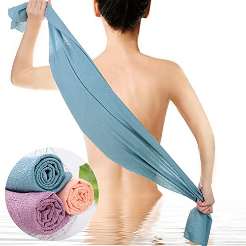 LISSOMPLUME 3 Опаковки Отшелушивающая Гъба Корейското, Японското Отшелушивающее Кърпа за почистване на Баня за Мъже И Жени, Душ
