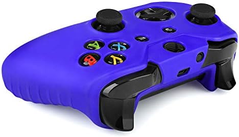 Калъф за контролера TNP Xbox One (тъмно син) - Мек Силикон Гелевый Калъф с гумена дръжка, Защитен калъф за безжични игрови геймпадов