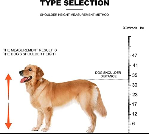 Sonorphine Поставка за развъдник за Кучета Поставка За Развъждане на кучета от Неръждаема Стомана Регулируема Височина и Дължина