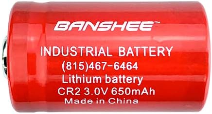 Подмяна на Banshee за Streamlight 69223 CR2 Литиева батерия с капацитет 650 mah 3 - 2 опаковки