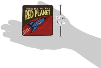 Нашивка C& D Мечтател DSX Red Planet, Многоцветен