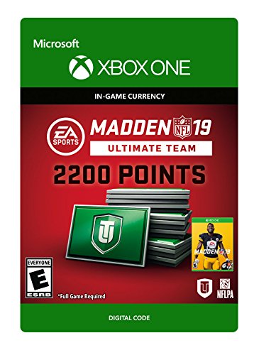 Madden NFL 19: MUT 1050 Точки Мадън Points Pack - Xbox One [Цифров код]