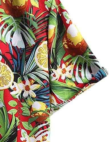 Мъжки Ежедневни Хавайска Риза NEARTIME, Летни Ежедневни Ризи Aloha С Къс ръкав, Плажни Ризи С Флорални Принтом