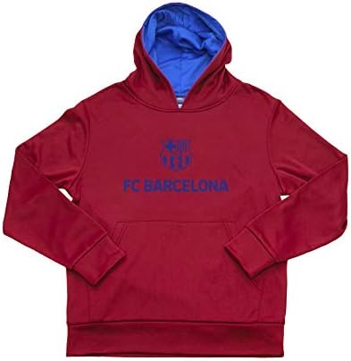 ФК Барселона Лионел Меси 10 Официално Лицензирана Младежта Hoody с качулка за момчета