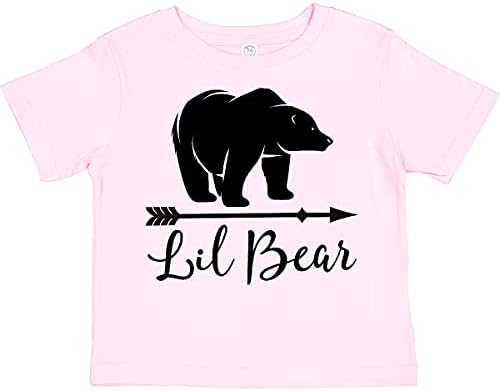 Тениска за деца inktastic Lil Bear Boys Сладко Бебе Outfit