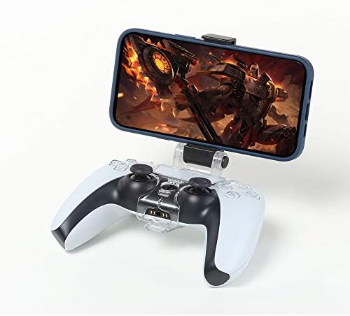 Зажимное Планина за контролер RHOTALL PS5, Притежателят на Конзола за мобилен телефон за контролер Playstation 5 Dualsense, Регулируема