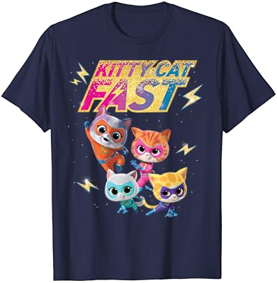 Тениска Disney Junior SuperKitties Full Team Kitty Cat Fast за целия отбор