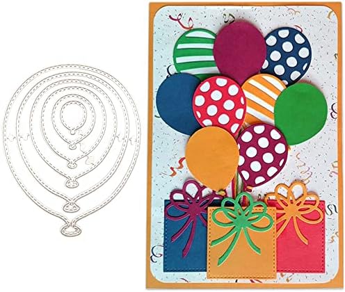 Щанцоване от балони с различни размери за пощенски картички, Папки с релефни изображения за направата на Картички, Щампи За рязане