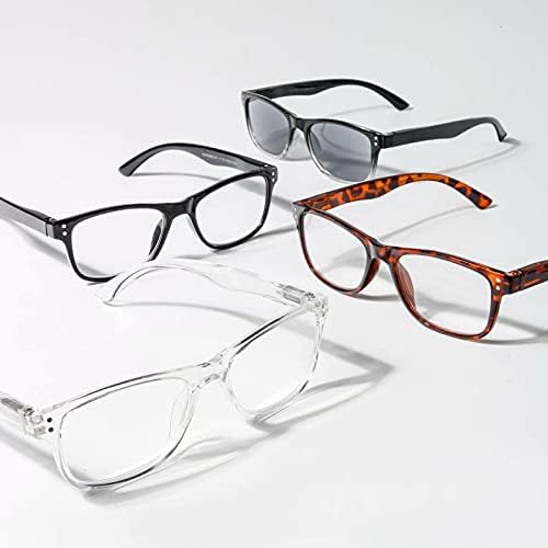 Очила за четене LOOKLIFE, Блокиране на Синя Светлина, Очила за Четене, за Жени и Мъже, 1,75