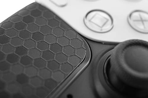 Комплект TouchProtect Black Hex Pro за PS5 | Dualsense Edge и стандартен комбиниран пакет с видоизменени обвивка тракпад Dualsense.