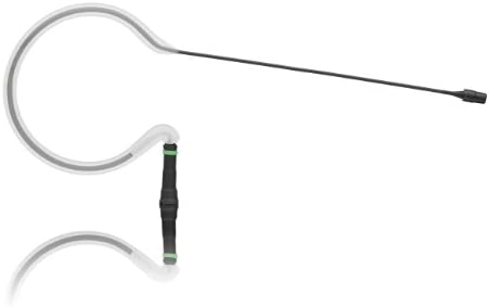Насочен слушалка Countryman E6IDW6B1M7 Soft E6i с кабел с диаметър от 1 мм за микрон-предаватели (черен)