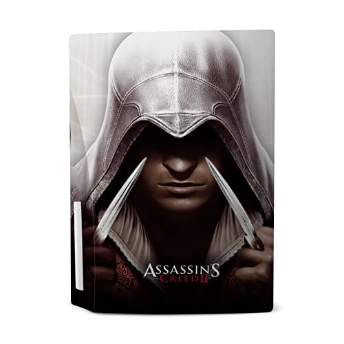 Дизайн на корпуса за главата Официално Лицензиран Assassin ' s Creed Ezio II Графика Матова повърхност Винил Стикер На Предната