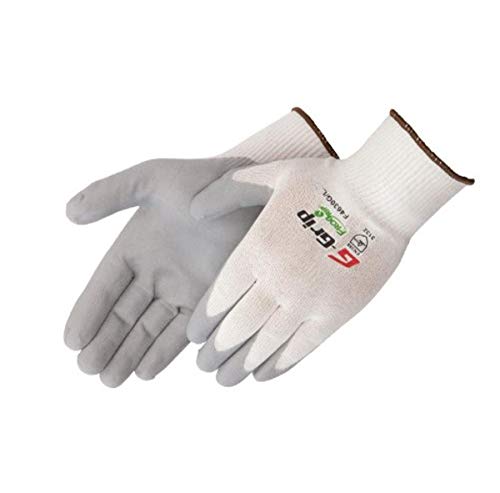 Ръкавица Liberty Ръкавица & Safety F4630GC/L G-Grip от нитриловой пяна с покритие на дланта, Однотонная Трикотажная ръкавица с бял