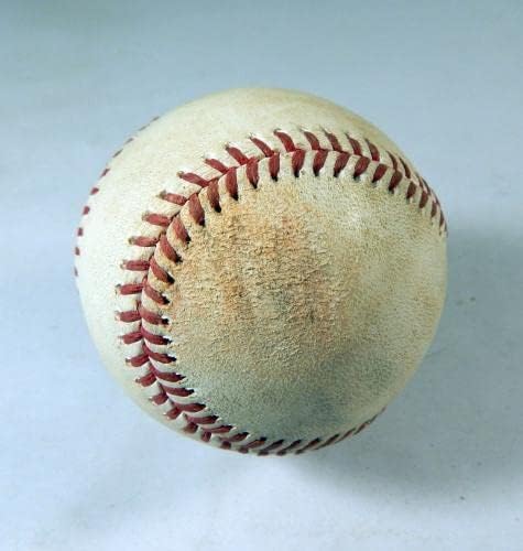2022 Тексас Рейнджърс Марлинз Използва Бейзболен топката в тялото на Глен Ото Джерара Энкарнасьона - Използваните Бейзболни топки