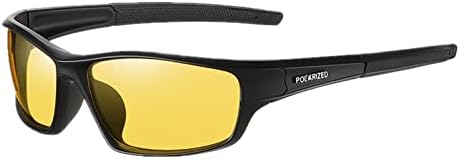 Очила за нощно виждане YOZOOT за шофиране, Поляризирани Спортни Очила с антирефлексно покритие UV400 за Мъже, Колоездене Защитни