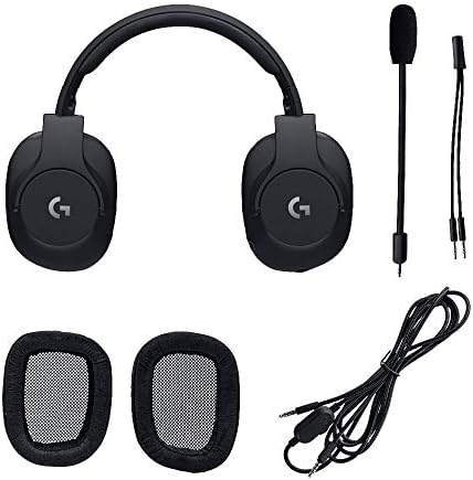 Детска слушалки Logitech G Pro с микрофон Pro Grade за PC, PC VR, Mac, Xbox One, Playstation 4, Nintendo Switch (обновена)