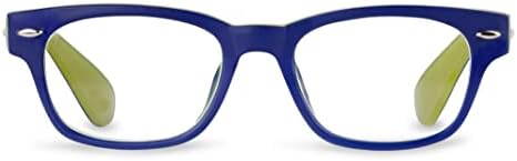Peepers от peeperpecs Квадратни Сини Светозащитные Очила за четене Bellissima