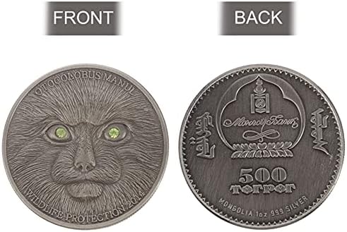 Cabilock Възпоменателни Монети с Животни, Брилянт Възпоменателна Монета, Старинни Метални Монети за Магазини за Подаръци, Домашен